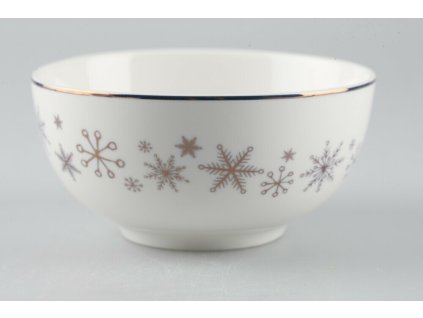 Porcelán.miska Hviezda biela pr.14cm v.7cm