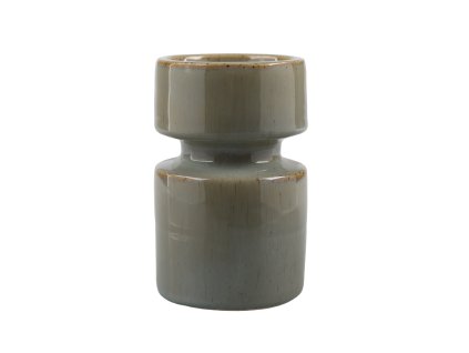 13855 1 13855 1 svietnik na caj sviecku zeleny pr 8cm v 13cm