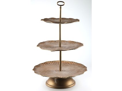 1150-96 Kovový etažér Lotus 75cm