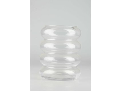 Sklenená váza CAMBER pr.19cm v.24cm