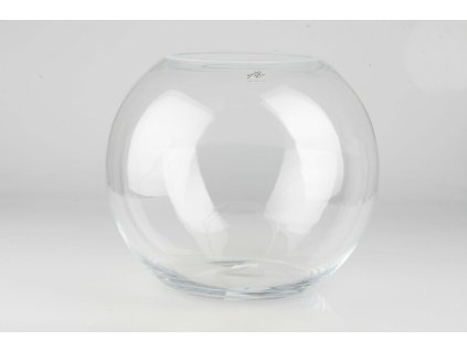 Sklenená váza GLOBE pr.35cm v.30cm