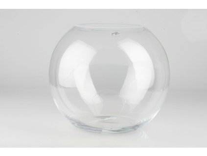Sklenená váza GLOBE pr.40cm v.34cm