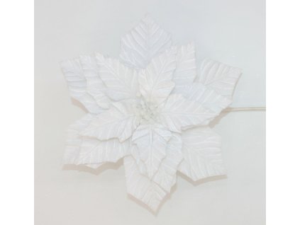 Dekoračný kvet biely 28cm