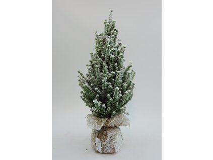 Dekorácia stromček zasnežený 53cm
