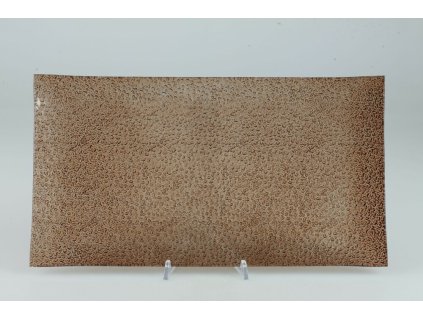 Sklenená podložka hnedá 22x40cm