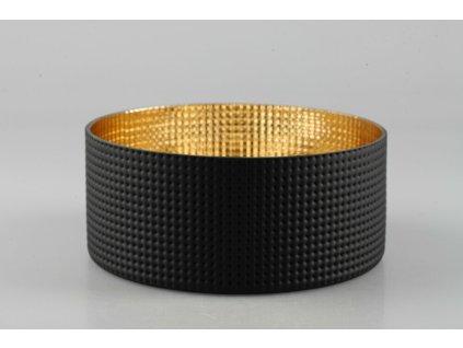 98232 Misa aluminium čierna pr.23cm v.10cm