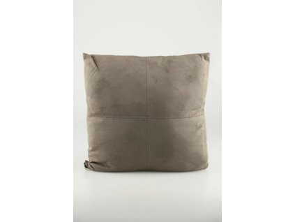 8017-63 Vankúš Alcantara 45x45cm sivý