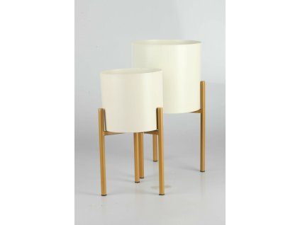 4927 crepnik na zlatych nozickach biely s 2