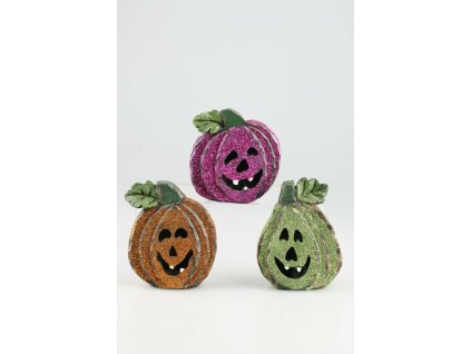 Haloween tekvica LED 10cm