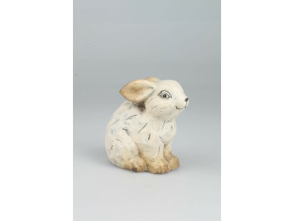 783556 Keramický zajac krémový 12cm
