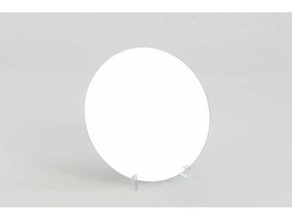 Sklenená podložka zrkadlo 15cm