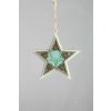 11800 11800 hviezda drevena azurova 15cm