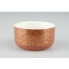 1219 1219 porcelanova miska oranzova pr 11cm v 6cm