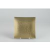 2218 2218 sklenena podlozka zlata 15x15cm