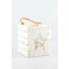 9373 9373 lucerna hviezda biela 15x18cm