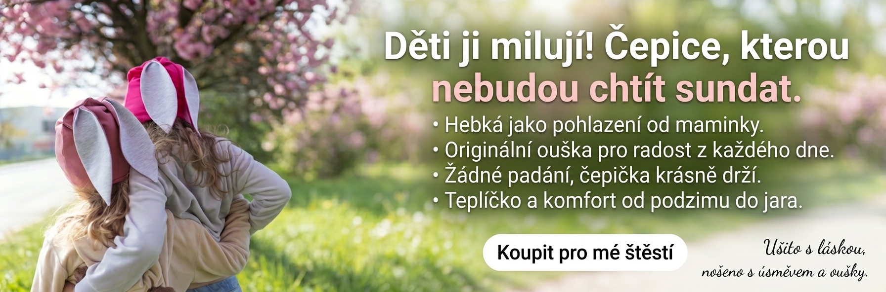 Zajíčkové čepičky