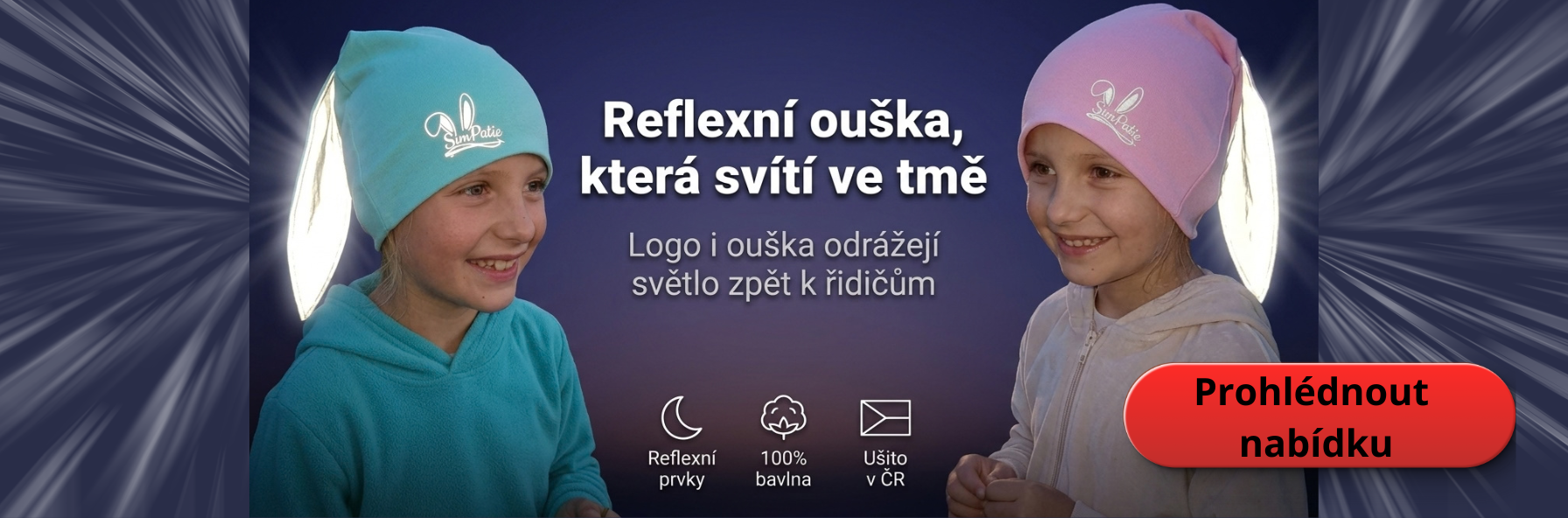 Reflexní čepice
