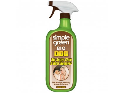 SIMPLE GREEN BIO DOG - odstraňovač skvrn a zápachu na měkké povrchy