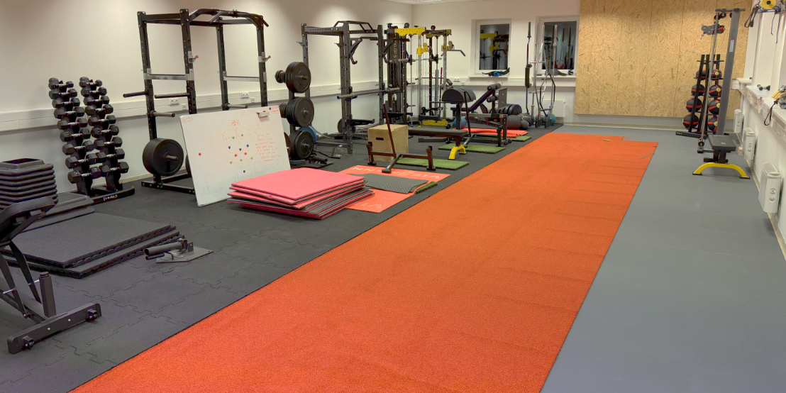 Posilovna pro biatlonisty na Vysočině