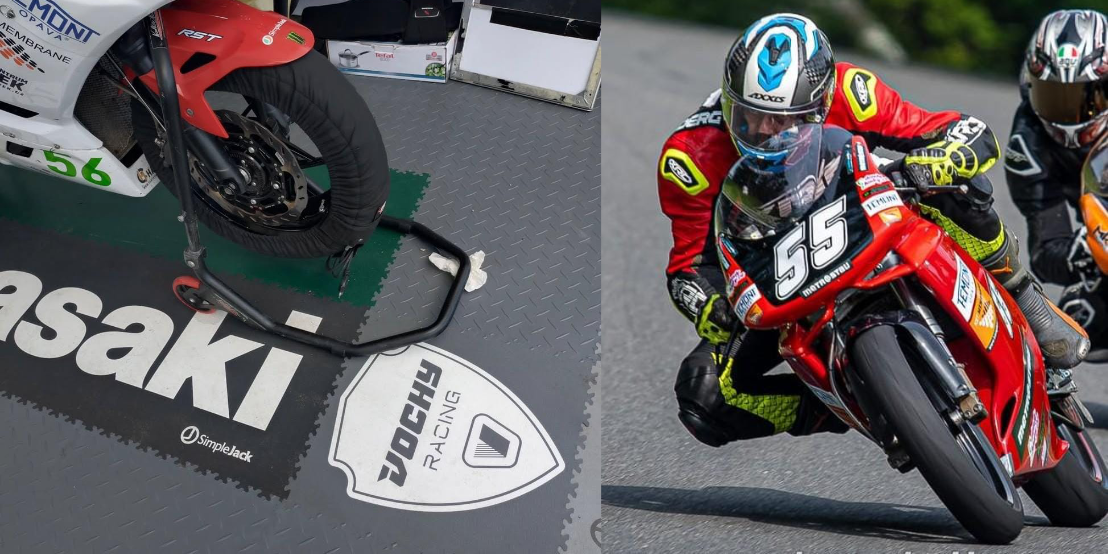 Mobilní depo závodního týmu Vochy Racing