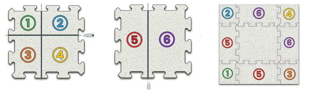 Jak řezat gumové dlaždice SimpleJack