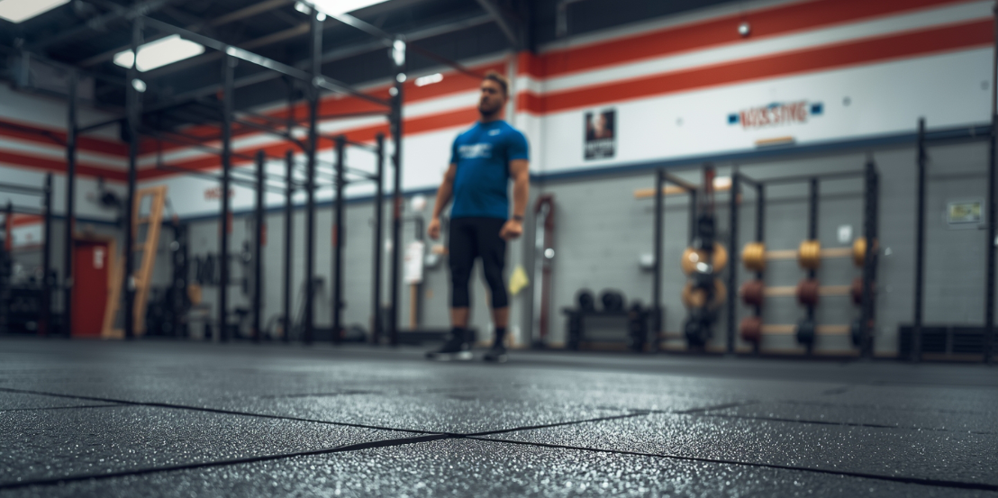 Antishock podlaha v posilovně SimpleJack