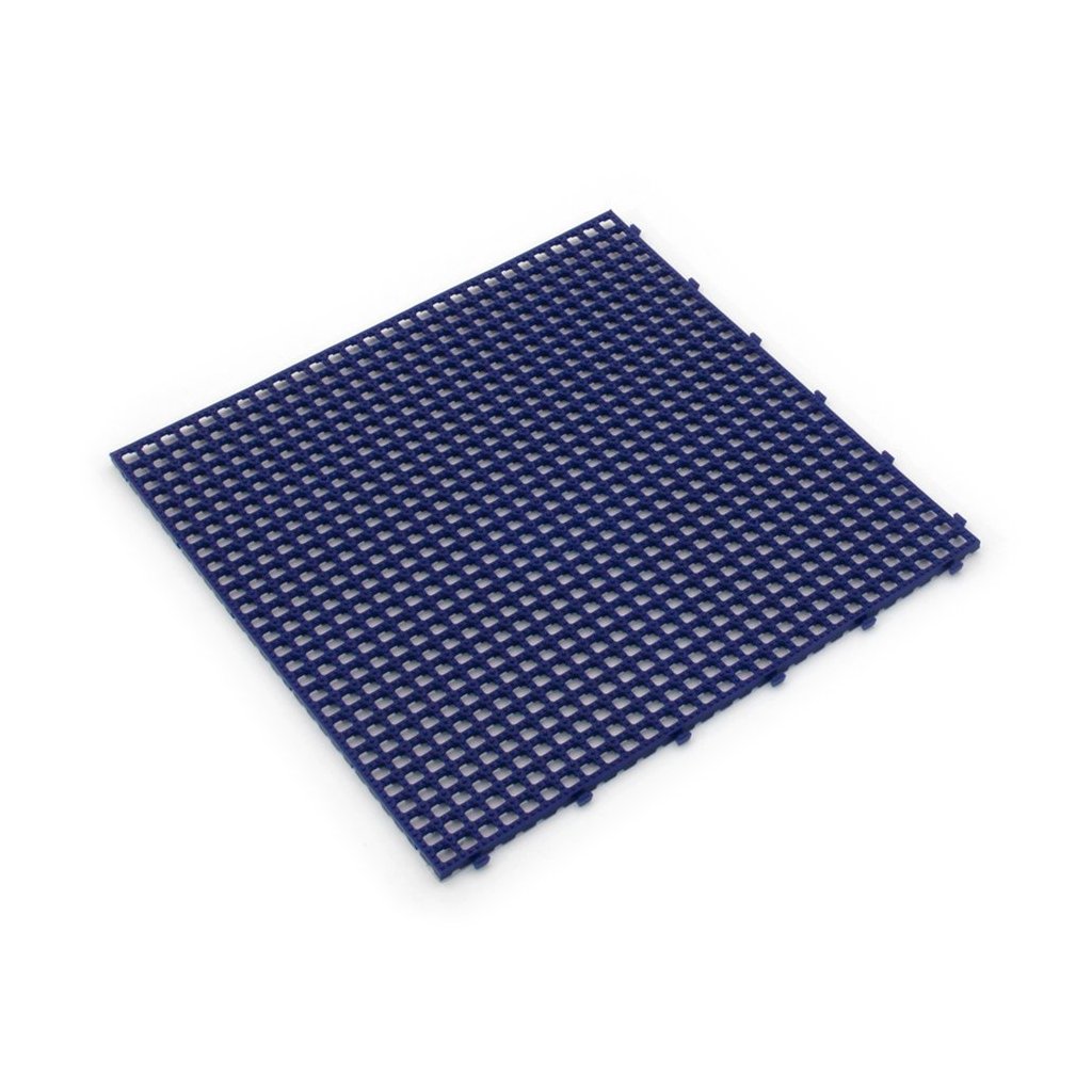 Modrá plastová dlažba Linea Flextile - 39,5 x 39,5 x 0,8 cm
