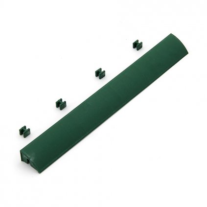 11556 zeleny plastovy najezd pro terasovou dlazbu linea easy 39 x 4 5 x 2 5 cm