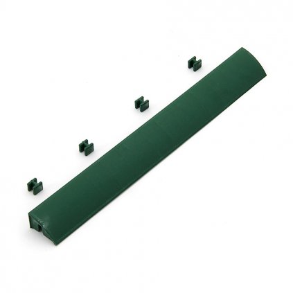 11556 zeleny plastovy najezd pro terasovou dlazbu linea easy 39 x 4 5 x 2 5 cm