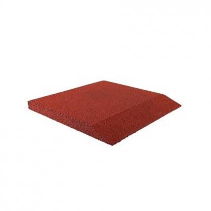 11928 cervena gumova krajova hladka dlazba v65 r00 floma 50 x 50 x 6 5 cm