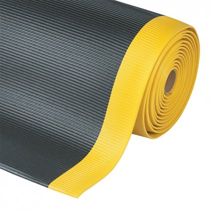 12408 cerno zluta protiunavova prumyslova rohoz crossrib sof tred 150 x 91 x 1 27 cm
