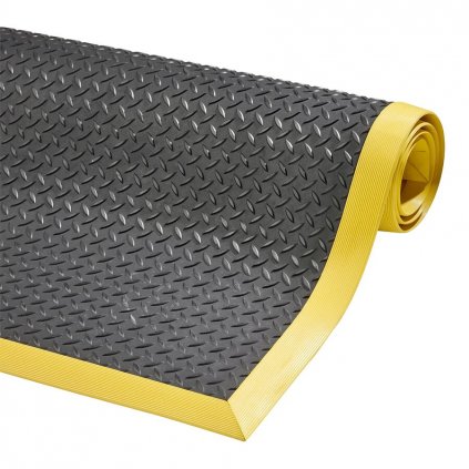 12750 cerno zluta protiunavova protiskluzova prumyslova rohoz cushion flex 210 x 91 x 1 27 cm