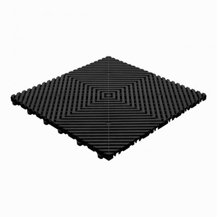 14794 plastova perforovana zatezova dlazdice performance floor race flat 40 x 40 x 1 8 cm cerna