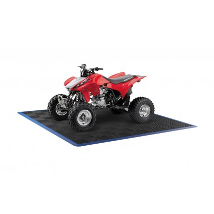 15103 quadmos profi pp podlaha pod ctyrkolku set 6m dlazba cerna modre najezdy