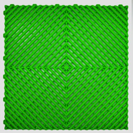 plastova zatezova dlazdice SimpleJack Solarix zelena