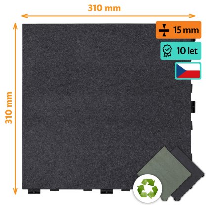 Odolna terasova dlazdice s imitaci kamene Simplejack Monos 05