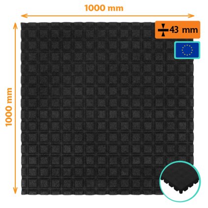 dopadova gumova dlazba SimpleJack dropzone dz43in