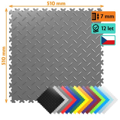 Vinylova zatezova dlazba SimpleJack Triton Crystal