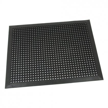 9969 cerna gumova venkovni vstupni rohoz s obvodovou hranou octomat mini 70 x 90 x 1 2 cm