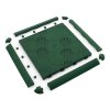 11559 4 zeleny plastovy rohovy najezd pro terasovou dlazbu linea easy 5 4 x 5 4 cm vyska 2 5 cm 4 ks