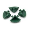 11559 1 zeleny plastovy rohovy najezd pro terasovou dlazbu linea easy 5 4 x 5 4 cm vyska 2 5 cm 4 ks
