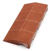 11595 hnedy plastovy najezd samice pro terasovou dlazbu linea combi 40 x 19 5 x 4 8 cm