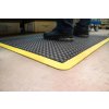 12585 5 cerno zluta gumova protiunavova rohoz bubble 90 x 60 x 1 4 cm