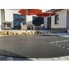 12920 3 gumova ochranna tlumici puzzle podlozka pod bazen virivku roh floma poolpad 100 x 100 x 0 8 cm