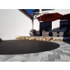 12920 8 gumova ochranna tlumici puzzle podlozka pod bazen virivku roh floma poolpad 100 x 100 x 0 8 cm