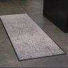 Šedá textilní vnitřní vstupní čistící antibakteriální rohož - 120 x 80 x 0,9 cm