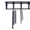 Černý plastový skrytý zahradní obrubník FLOMA Stella Bord - 100 x 8 x 8 cm