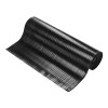 Černá rýhovaná protiskluzová průmyslová rohož COBARIB WIDE - 10 m x 90 cm x 0,6 cm