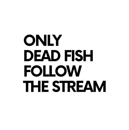 ONLY DEAD FISH tee