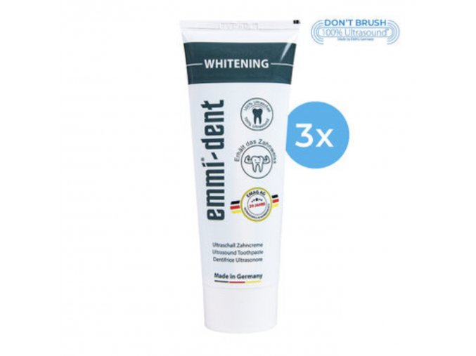 EMMI DENT ZUBNÍ PASTA WHITENING 3KS